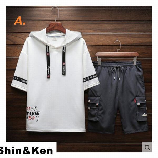 セットアップ メンズ 半袖 スウェット トレーナー パーカー ハーフパンツ セット ルームウェア スエット セット Wbsthの通販はau Pay マーケット 青い手商店