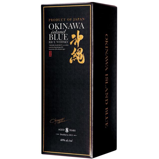 ウイスキー 沖縄 ISLAND BLUE 8年 40度 700ml×6本 久米仙酒造 ライスウイスキー ホワイトオークの新樽で熟成 Aged 8 years 化粧箱付き_5