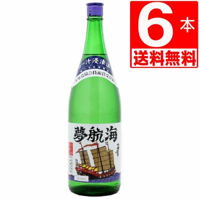 琉球泡盛 忠孝酒造　夢航海　30度　1.8L×6本瓶[送料無料]