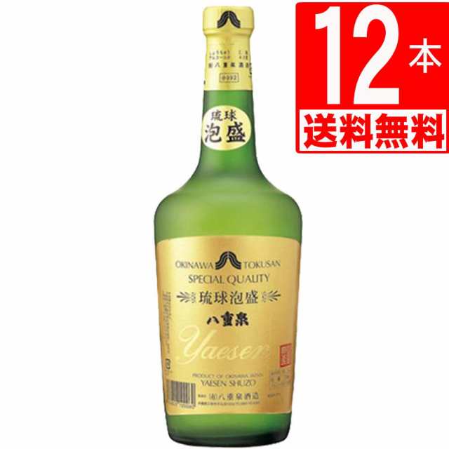 琉球泡盛 八重泉「樽貯蔵ボトル」43度　720ml×12本[送料無料]