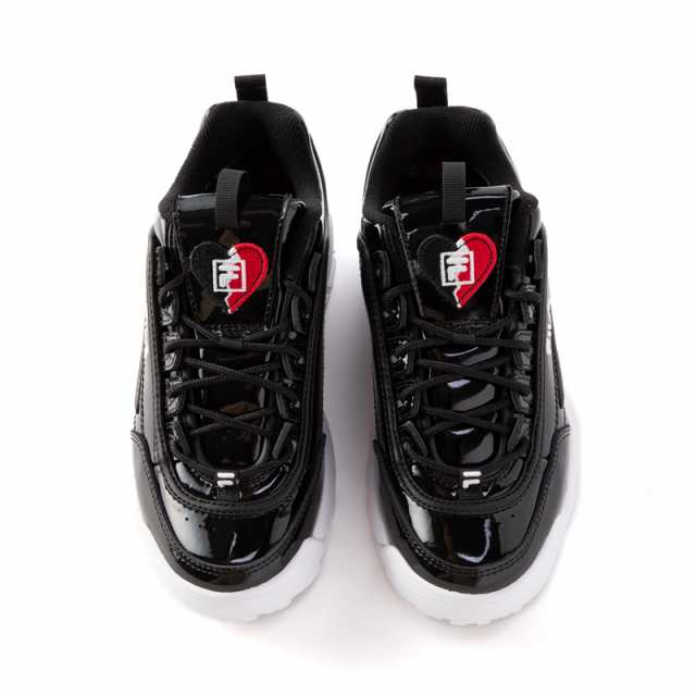 5xm ディスラプター2 ハート ウィメンズ Bk Bk Wh レディース スニーカー Fila フィラ の通販はau Pay マーケット Fila Footwear