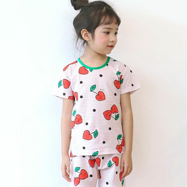 1 韓国子供服 チェリードット 寝巻き 半袖 パジャマ 100cm 110cm 1cm 130cm 140cm 韓国子供服 Kidspajama キッズパジャマ 子供ルームの通販はau Pay マーケット 子供服titi