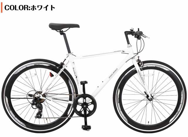 クロスバイク 自転車 シマノ シフター 700C*25C(約27インチ) 700c ...