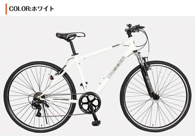 マウンテンバイク クロスバイク サスペンション付き 自転車 90％組立 