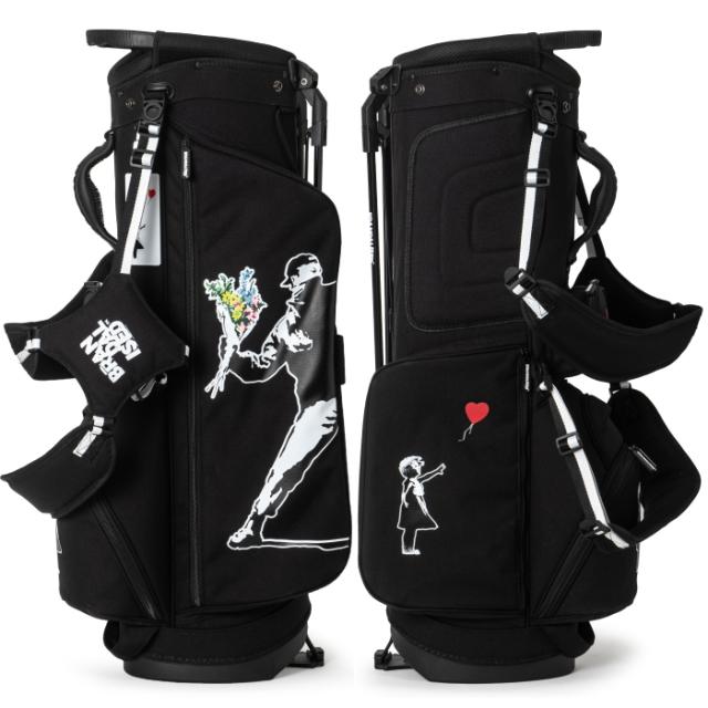 Banksy バンクシー ゴルフ BACB-03 スタンド キャディバッグ 9型 Banksy バンクシー ゴルフ BACB-03 スタンド キャディバッグ 9型