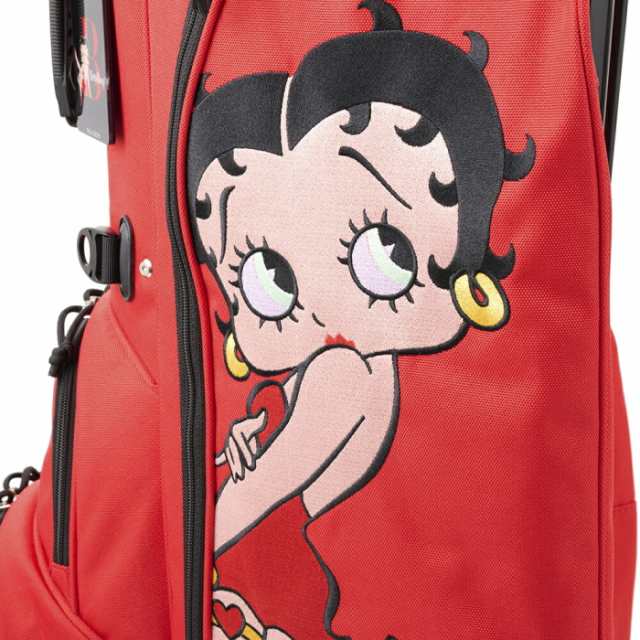 Betty Boop ベティーブープ OCB0004 スタンドバッグ レッド キャディ