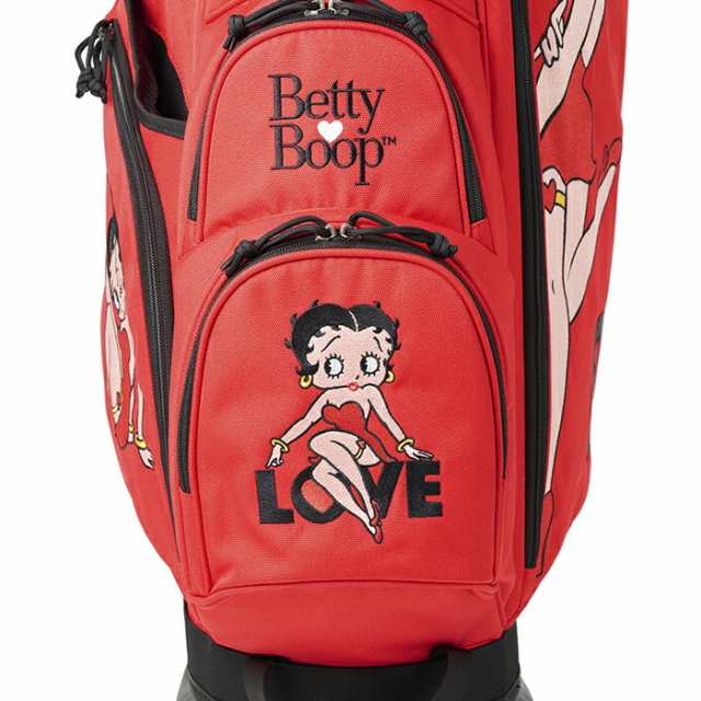 Betty Boop ベティーブープ OCB0004 スタンドバッグ レッド キャディ 