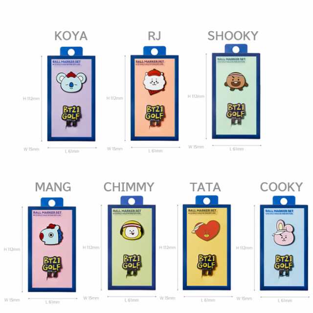 ネコポス送料無料】BT21 HOLE IN ONE ホールインワン ゴルフ ボールマーカー BALLMARKER 【BTイシビル/防弾少年団/BTS】の通販はau  PAY マーケット ゴルフアトラス au PAY マーケット－通販サイト