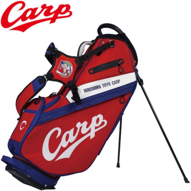 広島東洋カープ HCCB-1438 スタンド キャディバッグ 9.5型　【レザックス/オフィシャルゴルフグッズ】　  の通販は 19,388円