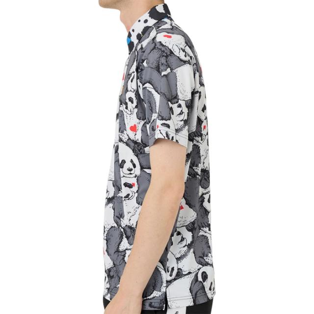 Loudmouth ラウドマウス クレイジーパターン 半袖 ポロシャツ 763602-352　Neon Leopard　ネオンレオパード 【メンズ/ゴルフウェア】の通販は