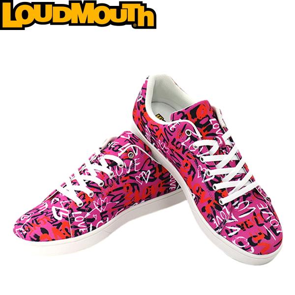 Loudmouth ラウドマウス LM-GS0002 スパイクレス ゴルフシューズ　Full Of Love（379）フルオブラブ  【メンズ/レディース】の通販は 7,121円