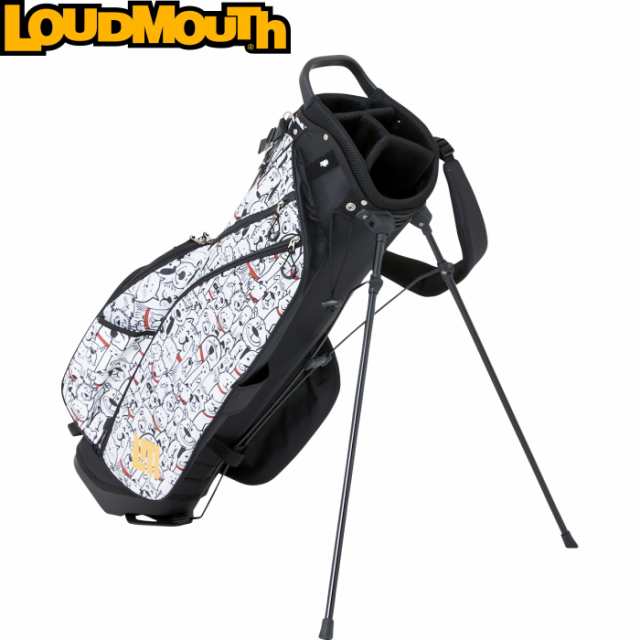 LOUDMOUTH ラウドマウス LM-CB0010 8.5型 スタンドキャディバッグ