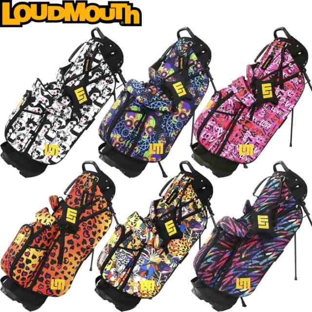 美品】LOUDMOUTH ラウドマウス キャディバッグ スタンドタイプ