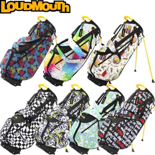 LOUDMOUTH ラウドマウス LM-CB0028 8.5型 スタンドキャディバッグ の通販は