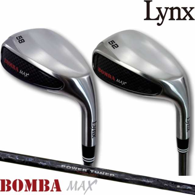 Lynx リンクス BOMBA MAX Wedge ボンバ マックス ウェッジ　オリジナルカーボンシャフト 中空ウェッジ