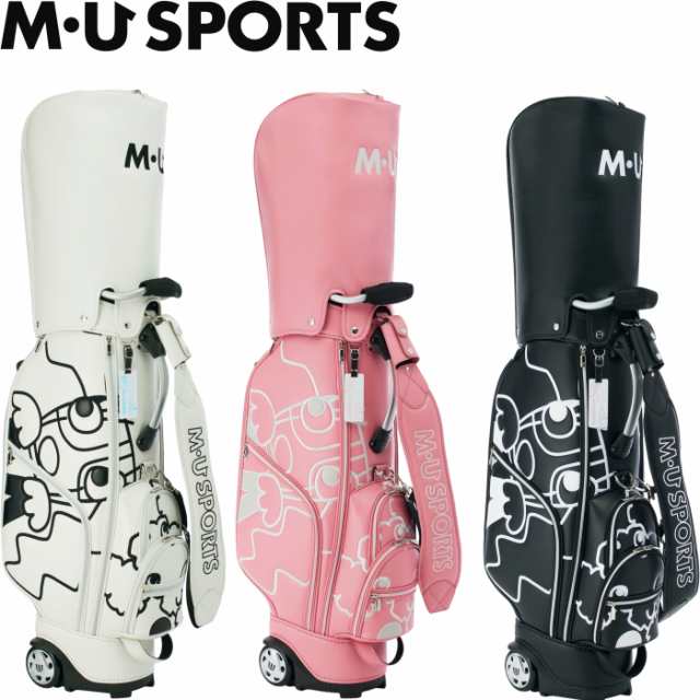 M・U SPORTS MUスポーツ 703J1106 キャラクター単色プリント キャディバッグ ローリングソールの通販はau PAY マーケット - ゴルフアトラス | au PAY マーケット-通販サイト