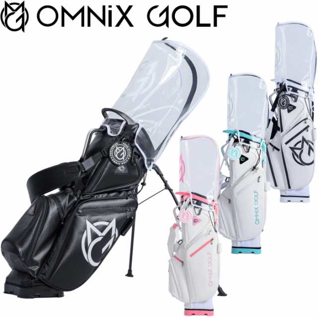 OMNIX オムニクス Tripod CADDIE BAG　トライポッド スタンド キャディバッグ 【フードスケルトン仕様】