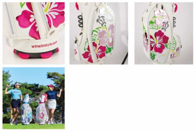 WINWIN STYLE ウィンウィンスタイル ALOHA HI-BISCUS CART BAG アロハ