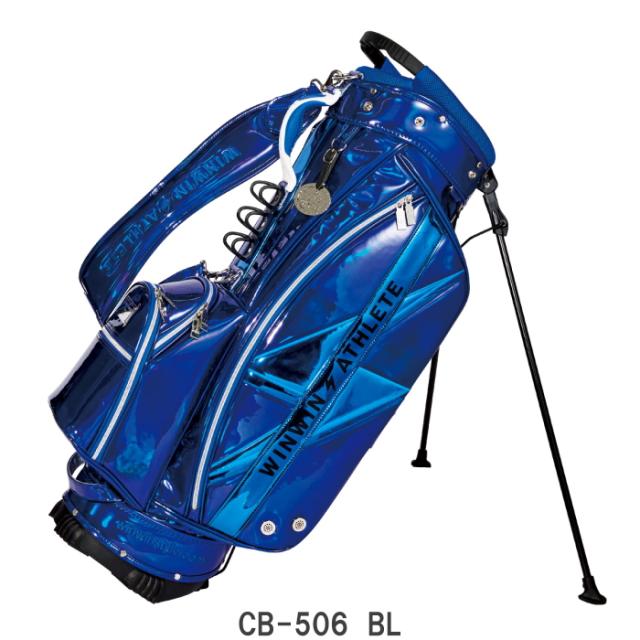 WINWIN ATHLETE スタンドキャディバック　ホログラムシルバー9.0型 WINWIN ATHLETE スタンドキャディバック ホログラムシルバー9.0