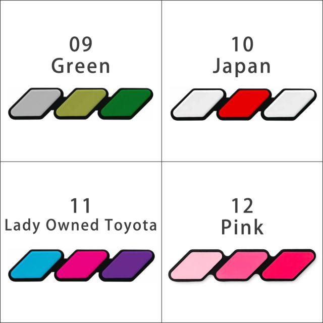 【RAV4】taco vinyl グリルバッジ 楽天市場】Taco Vinyl グリルバッジ RAV4 3色 エンブレム
