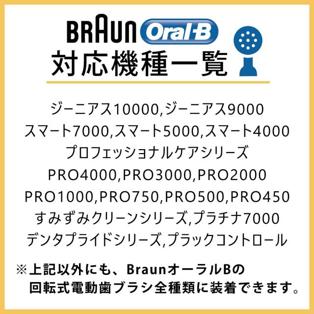 ブラウン オーラルb 替えブラシ 純正 正規品 Braun 電動歯ブラシ ベーシックブラシ やわらかめ 2本入 Ebs17の通販はau Pay マーケット 純正品の館