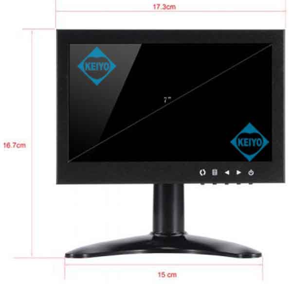 ASM-MNT70IPS【HDMI・VGA・BNC・AV入力搭載7インチワイドIPS液晶