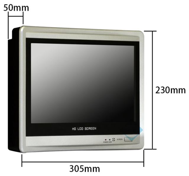 ASR-W1536-11D-SET4 | 500万画素単焦点ワイヤレスドーム型カメラ4台＆11インチ液晶搭載HDD録画機セット【防犯カメラ】【監視カメラ】【セキュリティーカメラ】【配線不要】_11