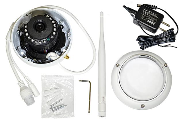 ASR-W1536-11D-SET4 | 500万画素単焦点ワイヤレスドーム型カメラ4台＆11インチ液晶搭載HDD録画機セット【防犯カメラ】【監視カメラ】【セキュリティーカメラ】【配線不要】_8