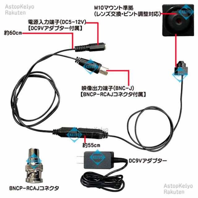 AHD-50C 超小型 フルHD 200万画素 AHD方式 CMOSカラーカメラ【防犯カメラ】【監視カメラ】サンメカトロニクスの通販はau PAY  マーケット - 防犯カメラのアストップケイヨー au PAY マーケット店 | au PAY マーケット－通販サイト