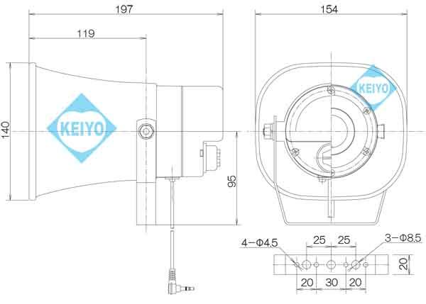 ノボル電機 ネットワークカメラ用集音マイク MG-106 ＭＧ−１０６ ネットワークカメラ用集音マイク ノボル電機 MG-106