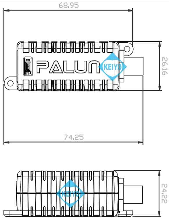 PALUN01(Palun01)【PoE+対応長距離伝送1ポートPoC同軸ケーブル用エクステンダー】 【IPカメラ】 【ネットワークカメラ】【監視カメラ】  【防犯カメラ】 【エヴァーフォーカス】 【EverFocus】の通販は