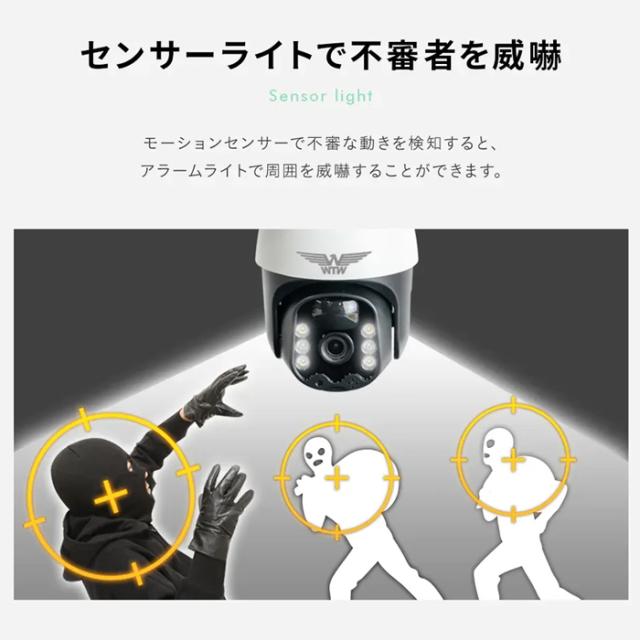 WTW-WSP21-BM(みてるちゃんWSPブルームーン) | 300万画素低照度撮影