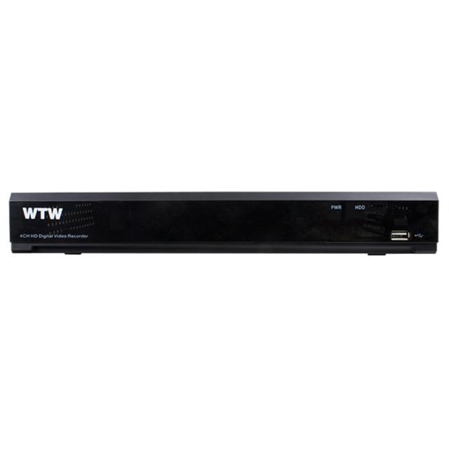 WTW-DA344G | 500万画素録画 AHD/TVIカメラ接続対応 カメラ4台用HDD(2〜8TB)搭載レコーダー【防犯カメラ】【監視カメラ】【塚本無線】_1