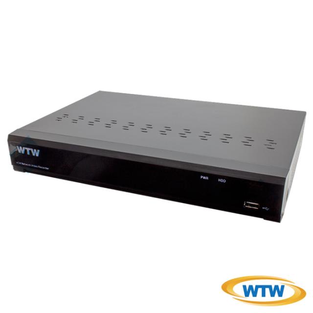 WTW-NV414EP6-2TB | 4K800万画素録画SPリンクシリーズIPネットワークレコーダー4chモデル【防犯カメラ】【監視カメラ】【塚本無線】