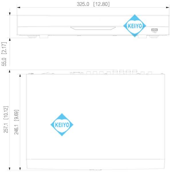 AXR-XVR5108HE-4KL-I3(4TB)【800万画素録画マルチフォーマット対応カメラ8台用4TB搭載レコーダ】 【防犯カメラ】【録画機】【送料無料】_5