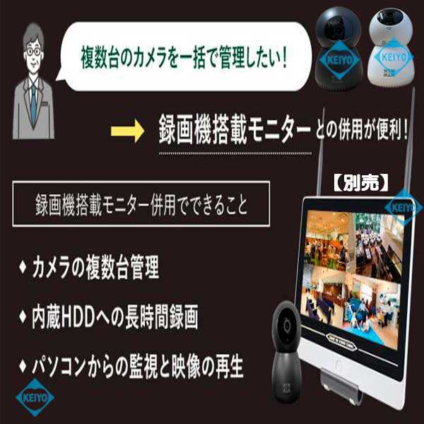 OUTLET】WTW-IPW188W(みてるちゃん2) | 365万画素自動追尾機能付