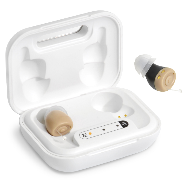 集音器 超小 耳穴型 福耳 ちい彩音（ちいさいおん） USB充電式 極小