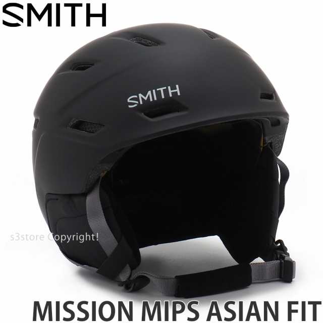 SMITH スノーヘルメット Level Matte Slate - スキー・スノーボード