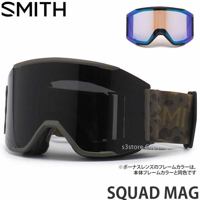 SMITH スミス スキー ゴーグル スペアレンズ ＜2024＞ Squad MAG