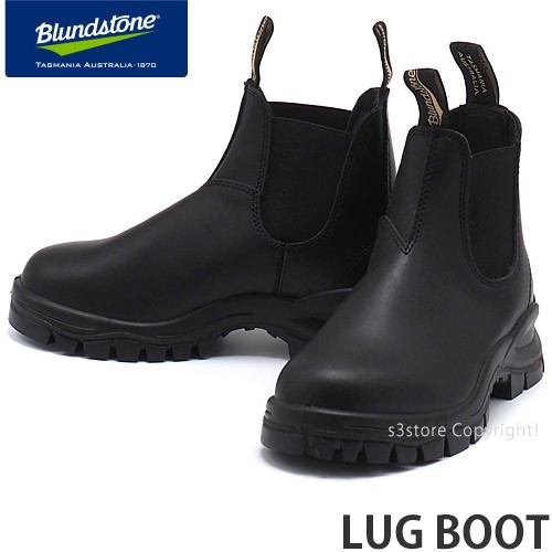 ブランド ストーン LUG BOOT ラグ ブーツ カラー:ブラック