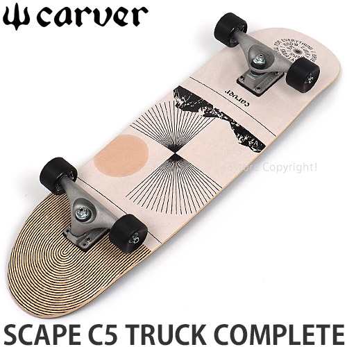 東京五輪で魅力 カーバー SCAPE C5 TRUCK COMPLETE サイズ:8.875 x