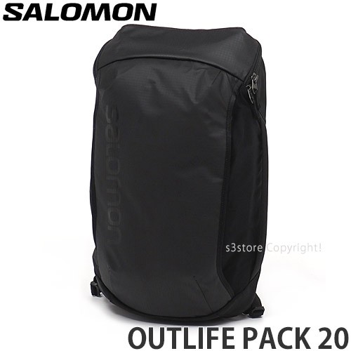 サロモン OUTLIFE PACK 20 アウトライフ パック 20 カラー:Black サイズ:20L｜au PAY マーケット