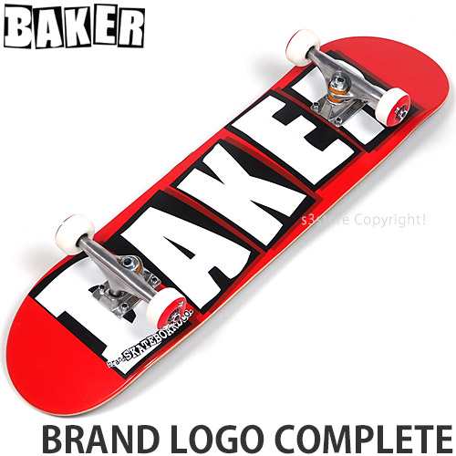 スポーツ/アウトドアBAKER COMPLETE BRAND LOGO RED/WHT 8.0inc - dso