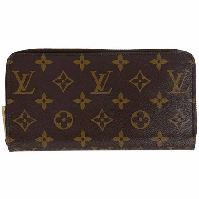 ルイ・ヴィトン Louis Vuitton ジッピー ウォレット ラウンドファスナー 長財布 モノグラム ブラウン コクリコ M41896 レディース 中古|au PAY マーケット