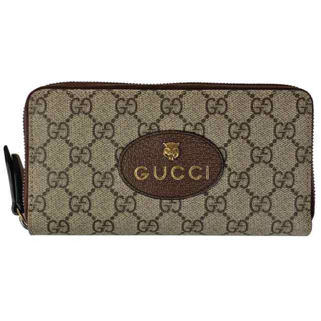 グッチ GUCCI GG柄 ネオヴィンテージ ウォレット 札入れ タイガー 長