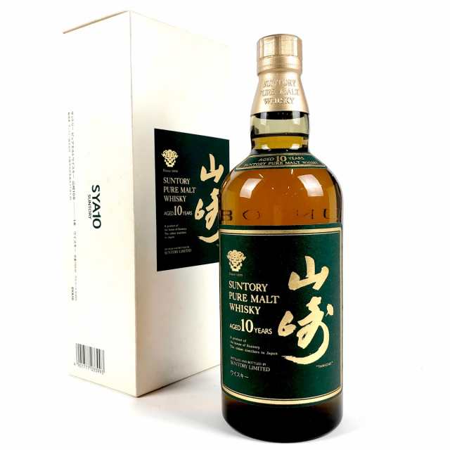 東京都内限定発送 サントリー SUNTORY 山崎 10年 ピュアモルト