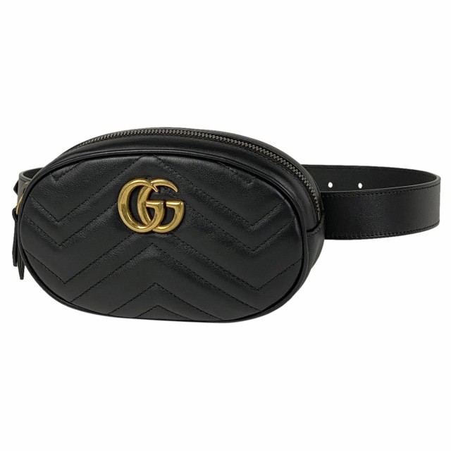 グッチ GUCCI ロゴ ウエストバッグ ウエストポーチ GGマーモント