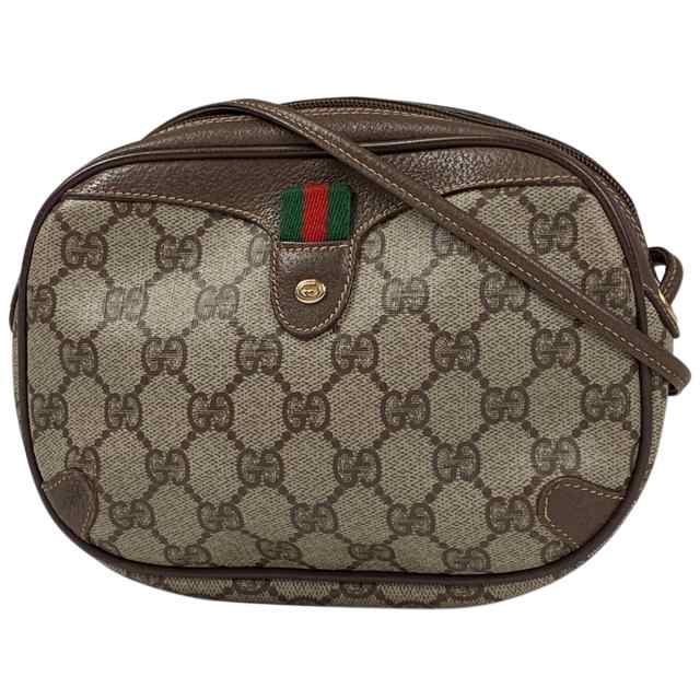 日本直営 グッチ GUCCI GG柄 ショルダーバッグ オールドグッチ 斜め