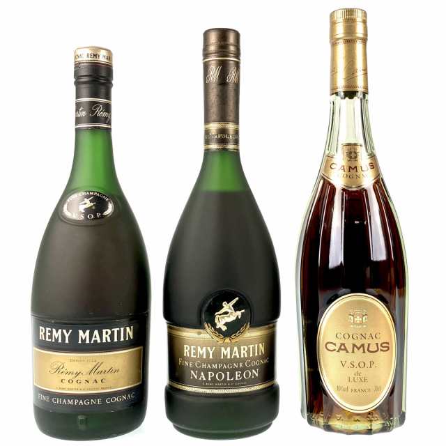 3本 REMY MARTIN CAMUS コニャック 700ml ブランデー セット 古酒の通販はau PAY マーケット  リユースセレクトショップバイセル au PAY マーケット店 au PAY マーケット－通販サイト