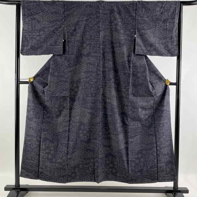 結城紬 逸品 身丈154.5cm 裄丈64cm 正絹 | www.fondazioneportapalazzo.org